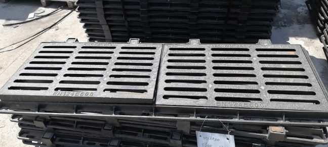 涪陵球墨铸铁连体双篦展示